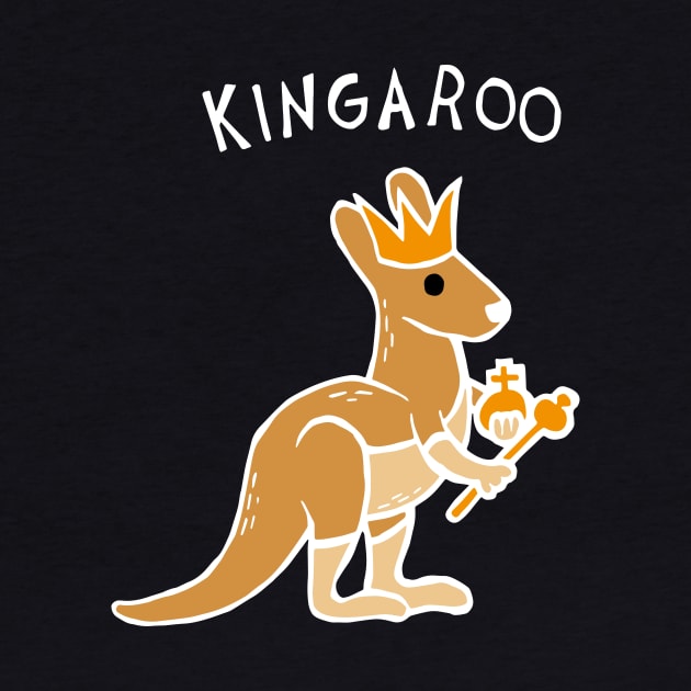 Kingaroo Kangaroo (White) by Graograman